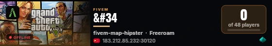 " live status badge