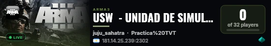 USW  - UNIDAD DE SIMULACION WATA - www.usw.com.ar live status badge