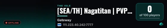 [SEA/TH] Nagatitan | PVP - 3x - No rules | Nagatitan.online live status badge