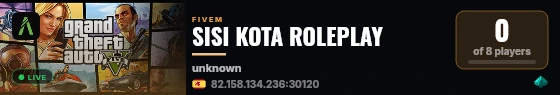 SISI KOTA ROLEPLAY live status badge