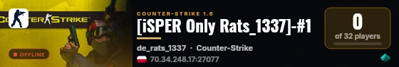 [iSPER Only Rats_1337]-#1 live status badge