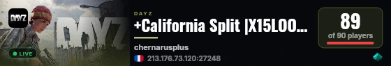 +California Split |X15LOOT|TRADER|BOATS|HELIS|EVENTS live status badge