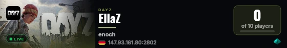 EllaZ live status badge