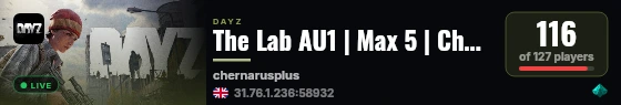 Dead City | DayZ STALKER RP | AoD | Shadow of Chernobyl live status badge