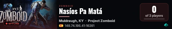 Nasíos Pa Matá live status badge