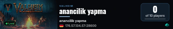 anancilik yapma live status badge