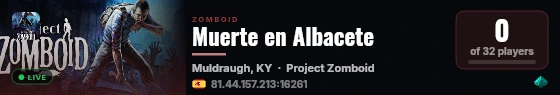 Muerte en Albacete live status badge
