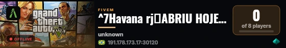 ^7Havana rj⌠ABRIU HOJE + VIP GRÁTIS⌡😈 live status badge