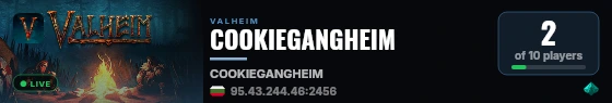 COOKIEGANGHEIM live status badge