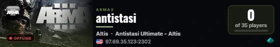 antistasi live status badge