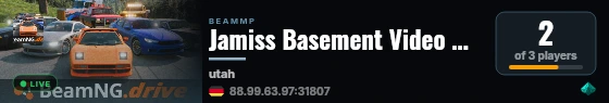 Jamiss Basement Video Making | Connect Hosting live status badge