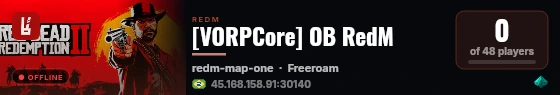 [VORPCore] OB RedM live status badge