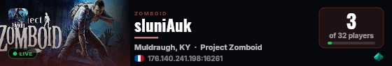 sluniAuk live status badge