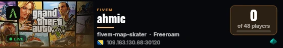 ahmic live status badge