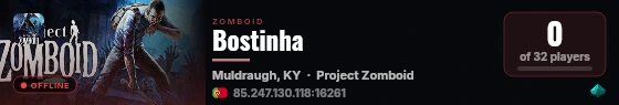 Bostinha live status badge