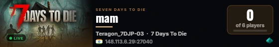 mam live status badge