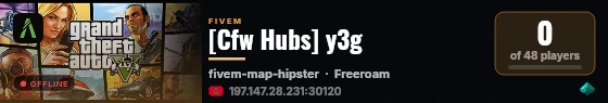 [Cfw Hubs] y3g live status badge