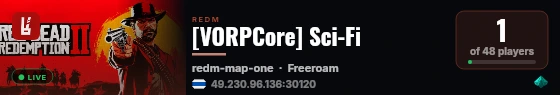 [VORPCore] Sci-Fi live status badge