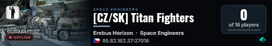 [CZ/SK] Titan Fighters live status badge