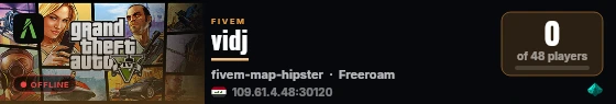 vidj live status badge