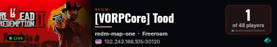 [VORPCore] Tood live status badge