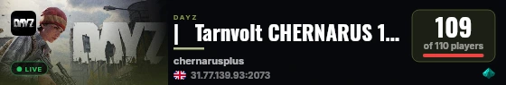 |   Tarnvolt CHERNARUS 1PP | BBP | HELI | EVENTS | LOOT+ live status badge