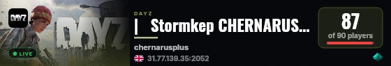 |   Stormkep CHERNARUS 1PP | BBP | HELI | EVENTS | LOOT+ live status badge