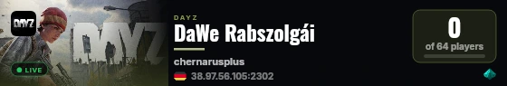 DaWe Rabszolgái live status badge
