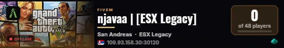 njavaa | [ESX Legacy] live status badge