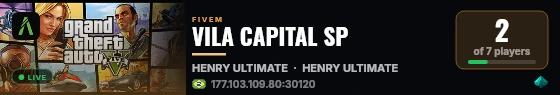 VILA CAPITAL SP live status badge