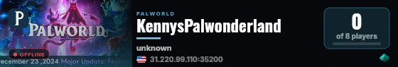 KennysPalwonderland live status badge