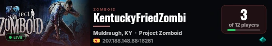 KentuckyFriedZombi live status badge