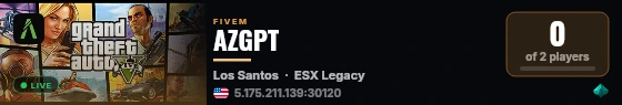 AZGPT live status badge