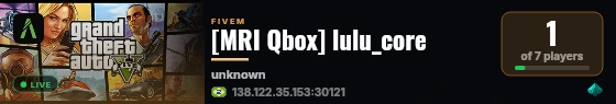 [MRI Qbox] lulu_core live status badge