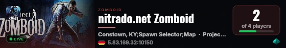 nitrado.net Zomboid live status badge