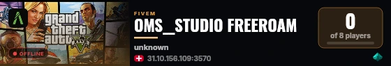 OMS__STUDIO FREEROAM live status badge
