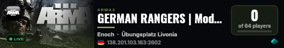 GERMAN RANGERS | ModChecker live status badge