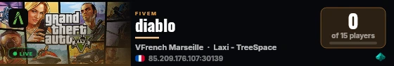 diablo live status badge