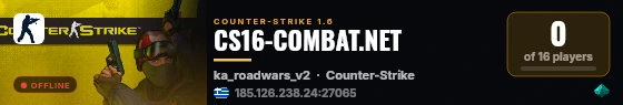 CS16-COMBAT.NET live status badge