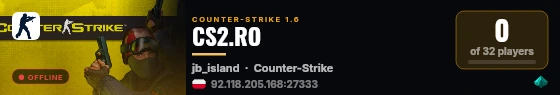 CS2.RO live status badge