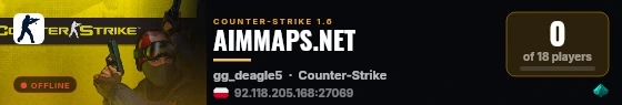 AIMMAPS.NET live status badge