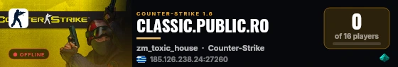 CLASSIC.PUBLIC.RO live status badge