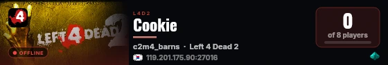 Cookie live status badge