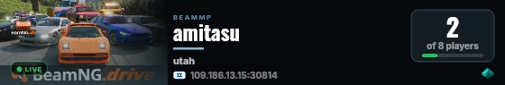amitasu live status badge
