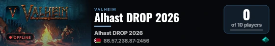 Alhast DROP 2026 live status badge