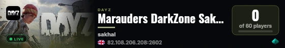 Marauders DarkZone Sakhal | Mission live status badge