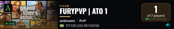 FURYPVP | ATO 1 live status badge