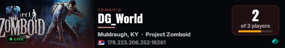 DG_World live status badge