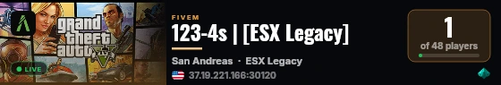 123-4s | [ESX Legacy] live status badge