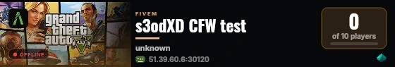 s3odXD CFW test live status badge